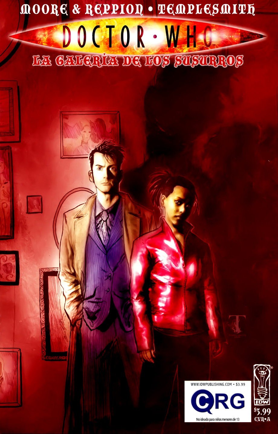 Portada ampliada de DOCTOR WHO