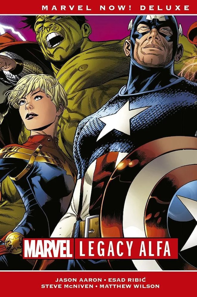 Portada ampliada de MARVEL LEGACY ALFA