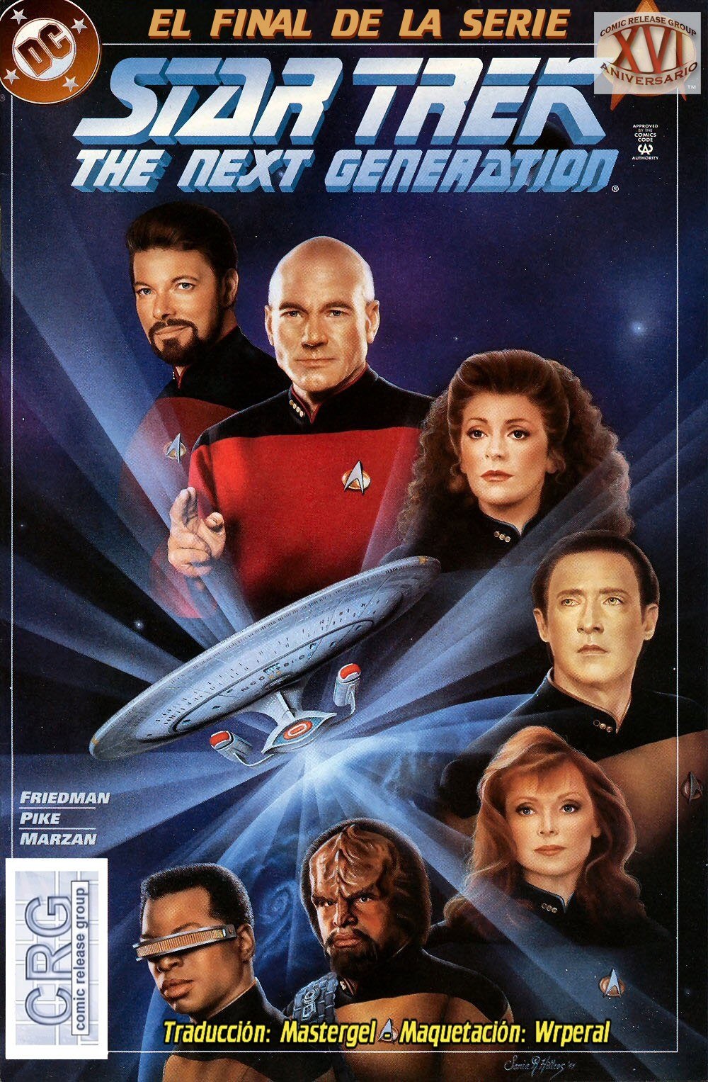 Portada ampliada de Star Trek: The Next Generation