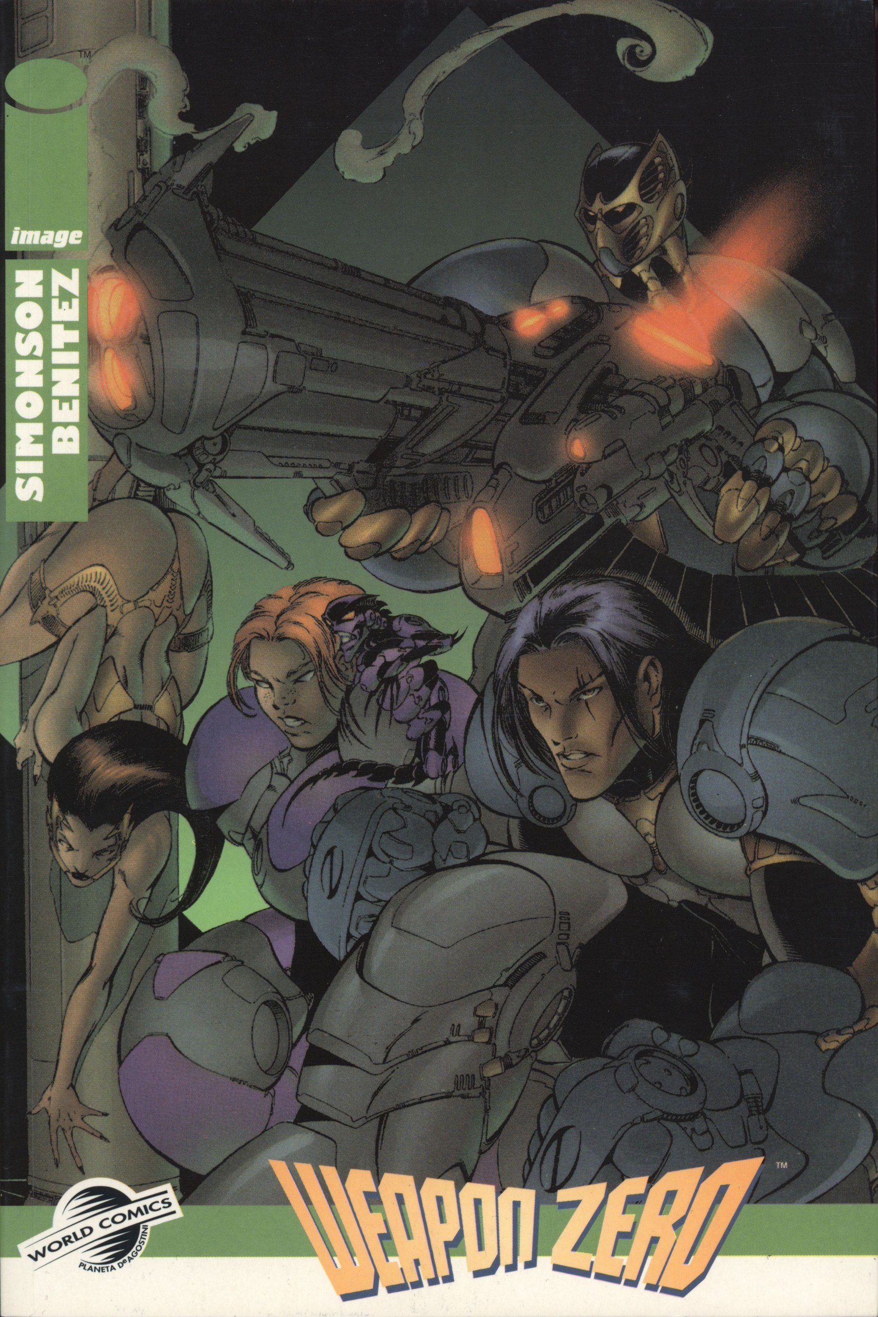 Portada ampliada de WEAPON ZERO