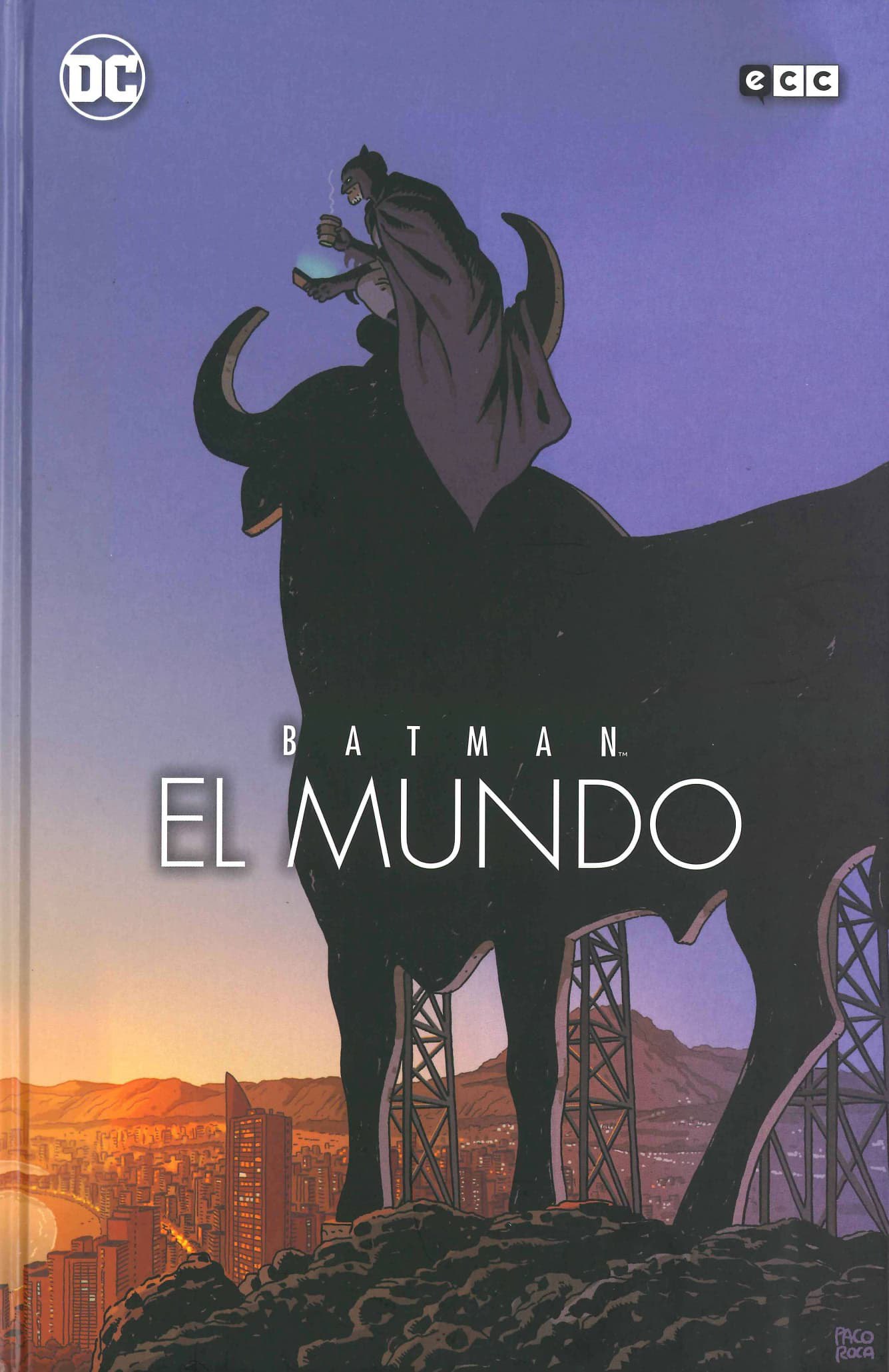 Portada ampliada de BATMAN EL MUNDO