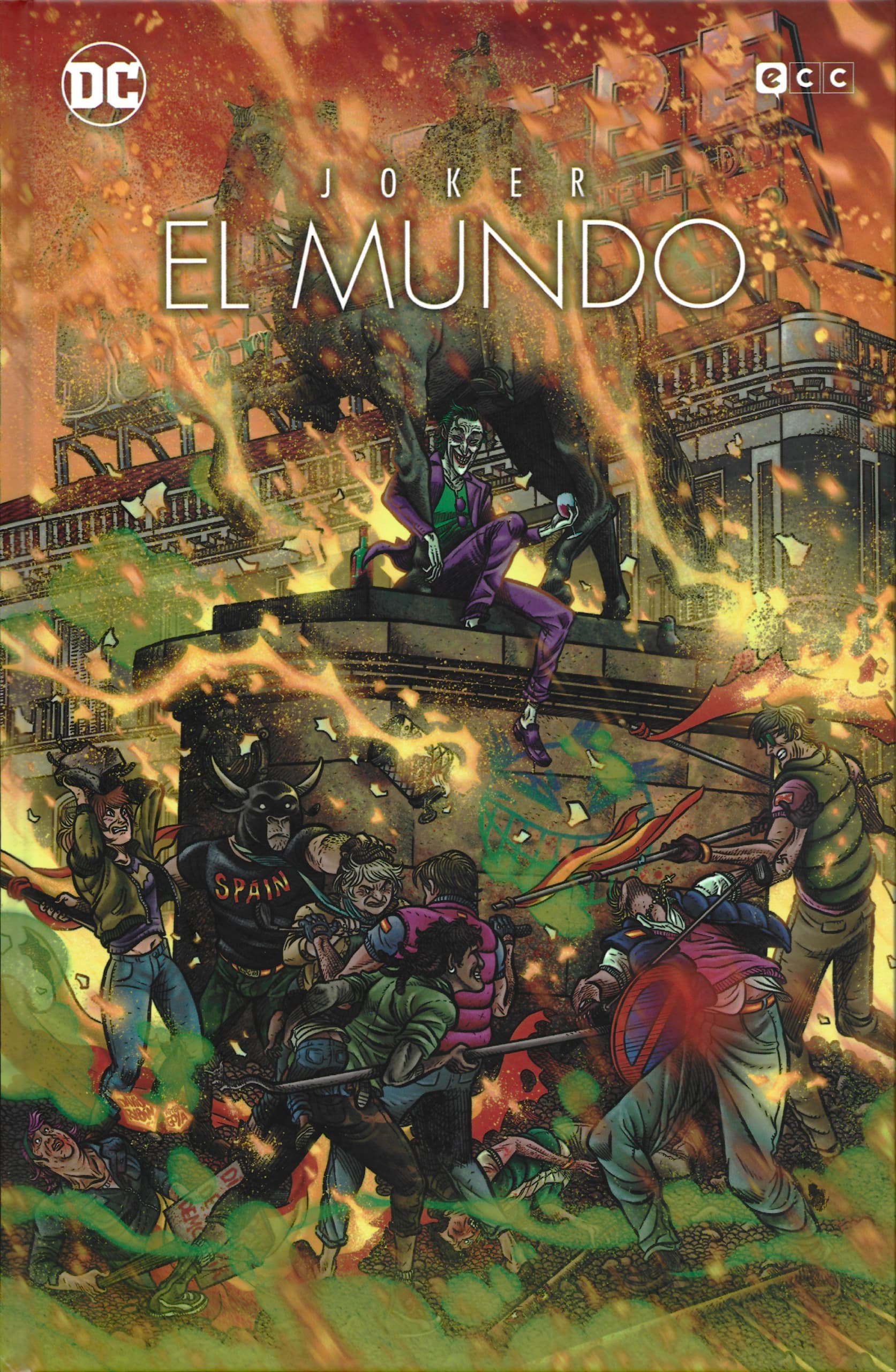 Portada ampliada de JOKER EL MUNDO