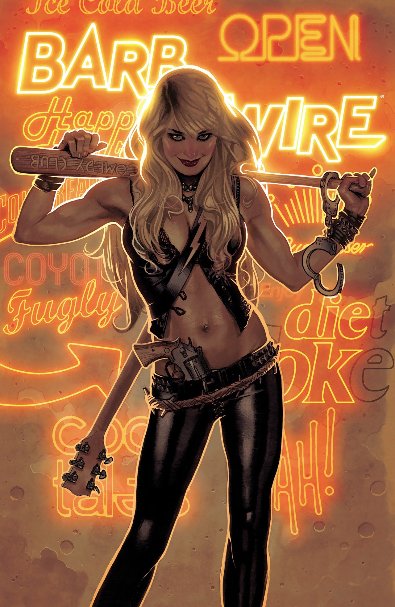 Portada ampliada de BARB WIRE