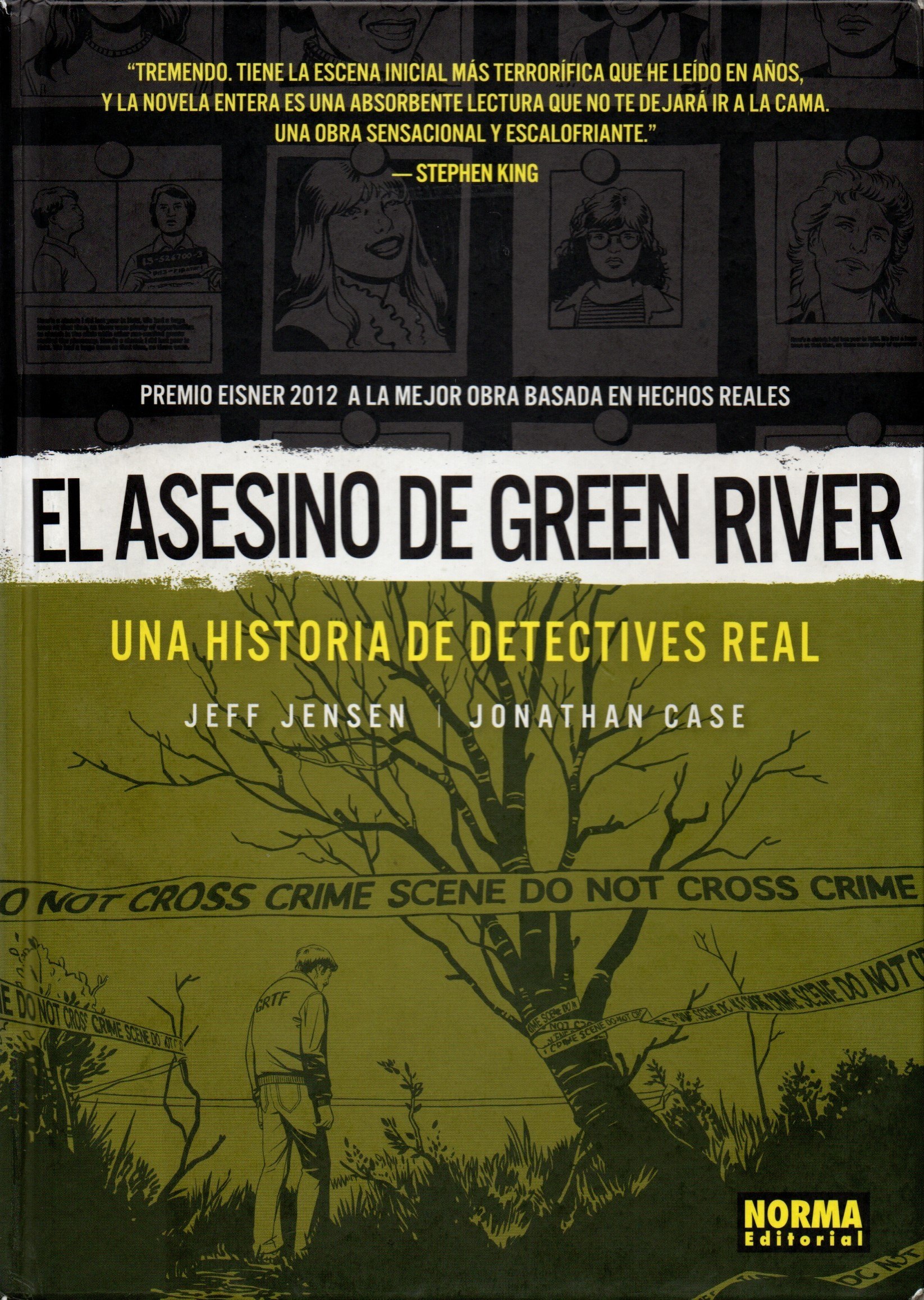 Portada ampliada de EL ASESINO DE GREEN RIVER