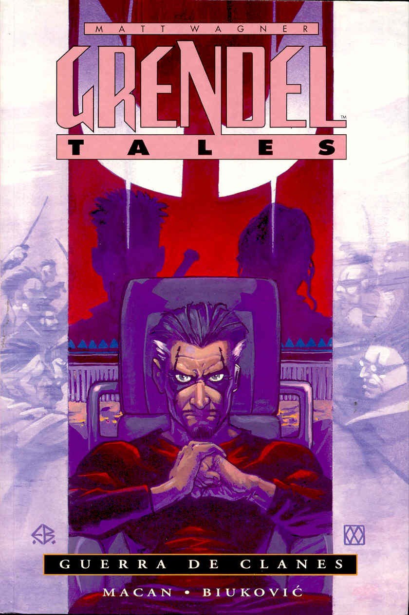 Portada ampliada de Grendel Tales