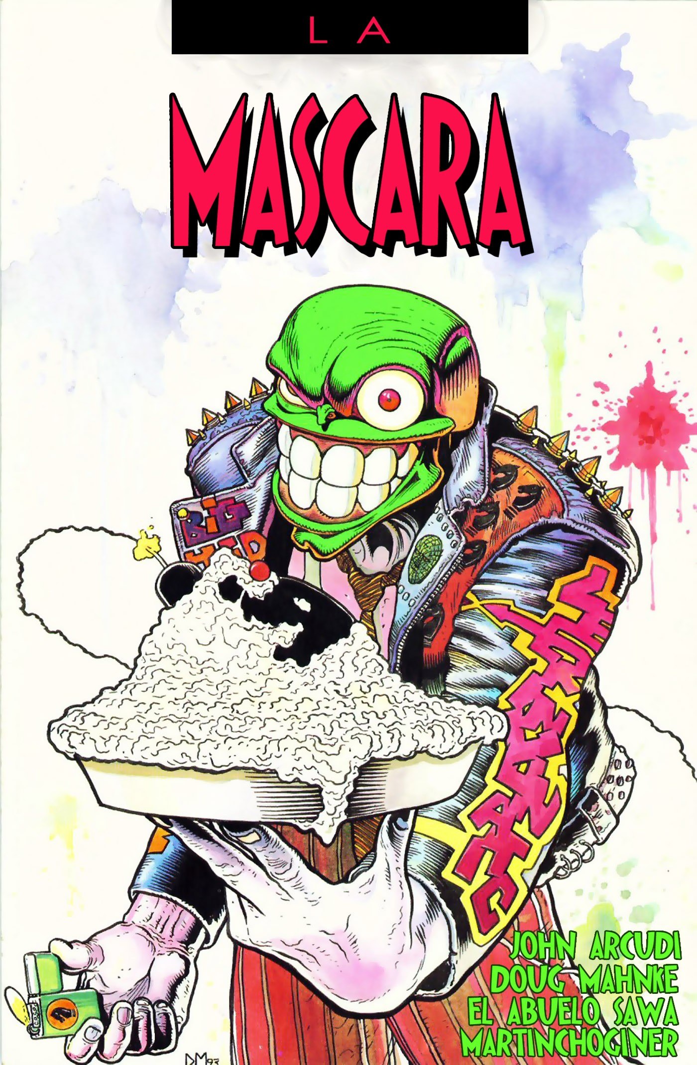 Portada ampliada de LA MASCARA