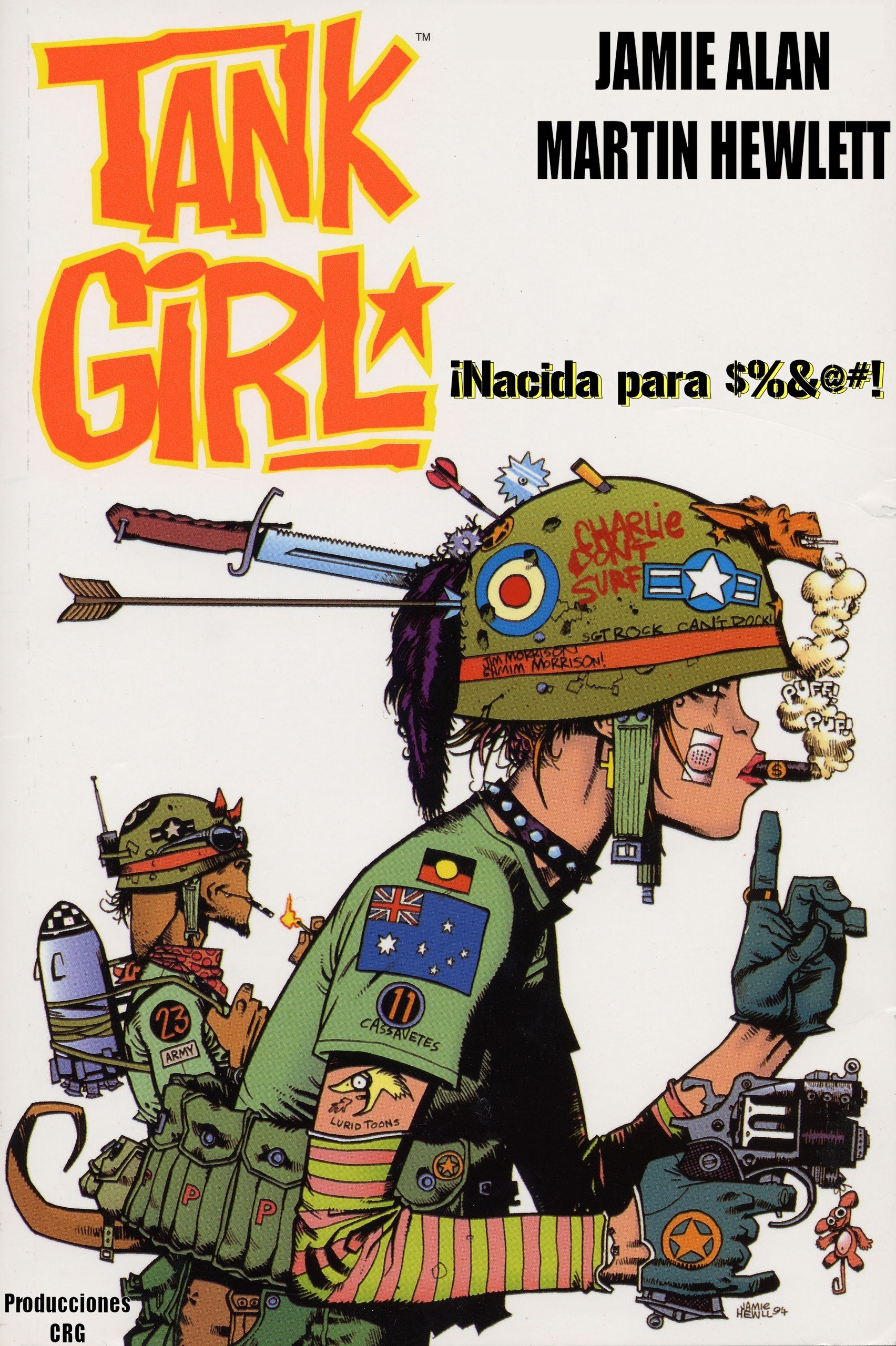 Portada ampliada de TANK GIRL