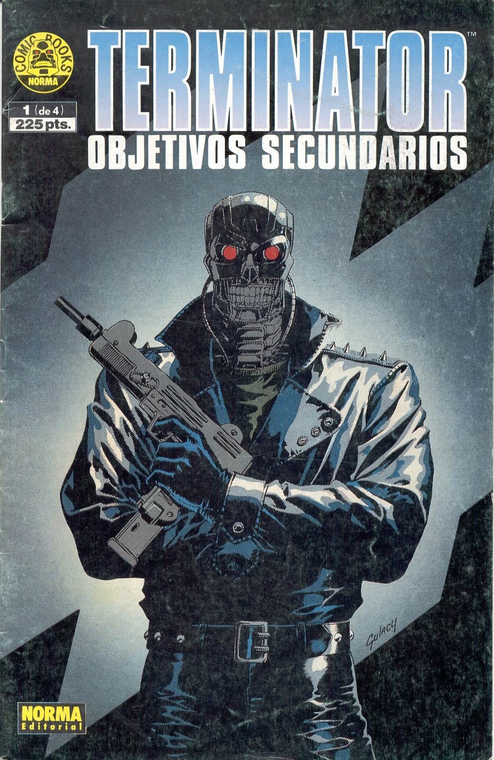 Portada ampliada de TERMINATOR OBJETIVOS SECUNDARIOS