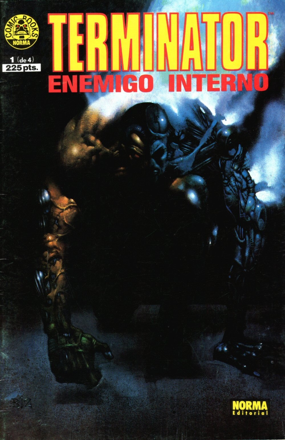 Portada ampliada de TERMINATOR ENEMIGO INTERNO