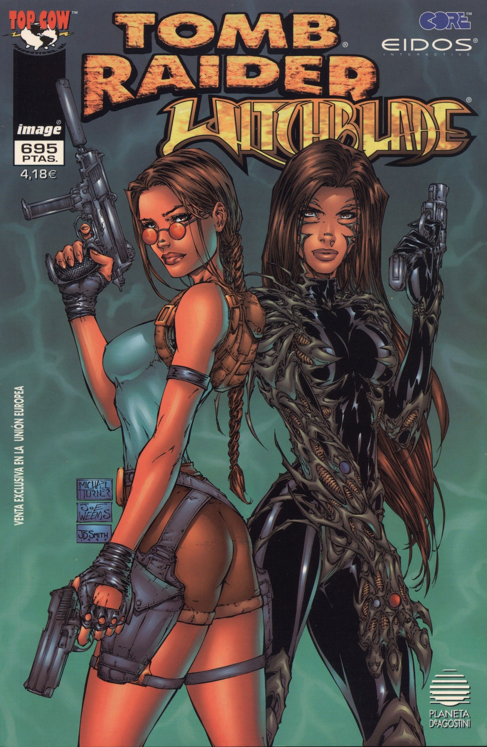 Portada ampliada de TOMB RAIDER LATCHBLADE