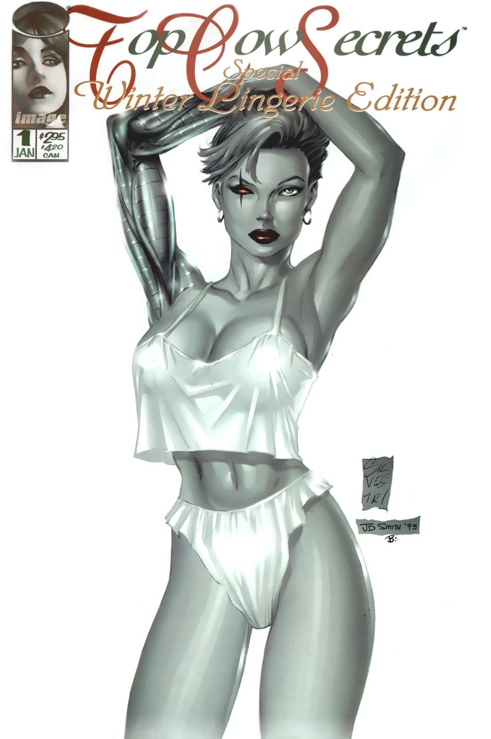 Portada ampliada de Top Cow Secrets
