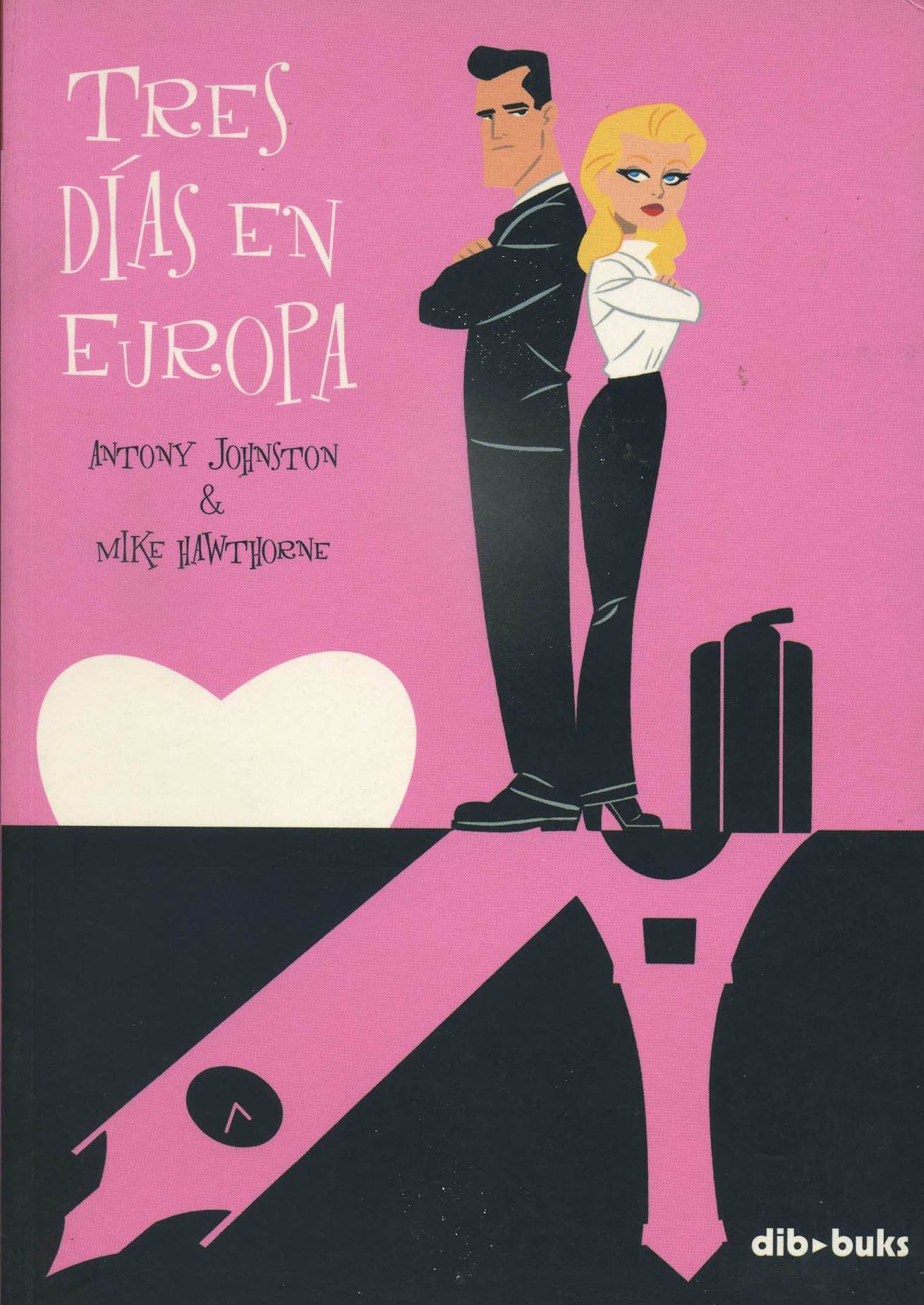 Portada ampliada de TRES DÍAS EN EUROPA