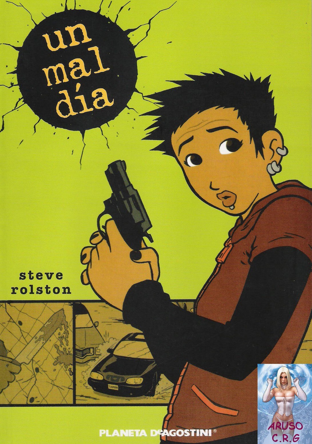 Portada ampliada de un mal día