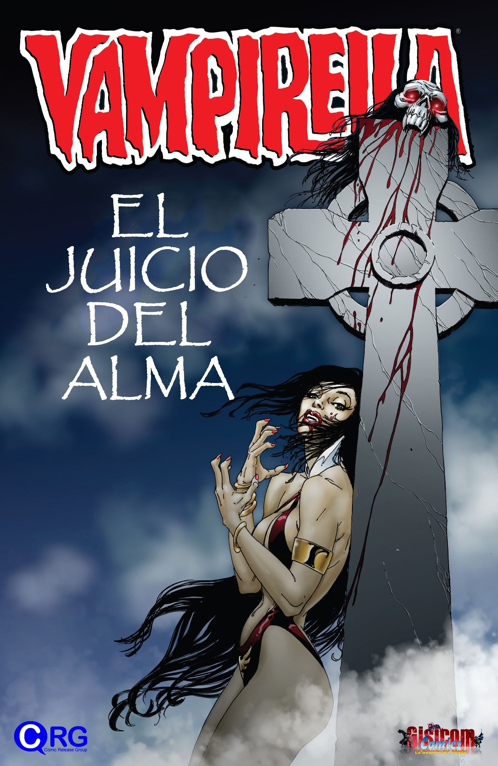 Portada ampliada de VAMPIRELLA EL JUICIO DEL ALMA