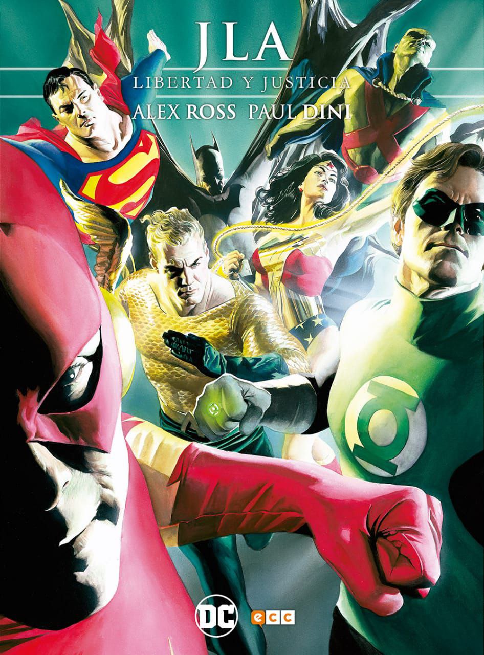 Portada ampliada de JLA LIBERTAD Y JUSTICIA