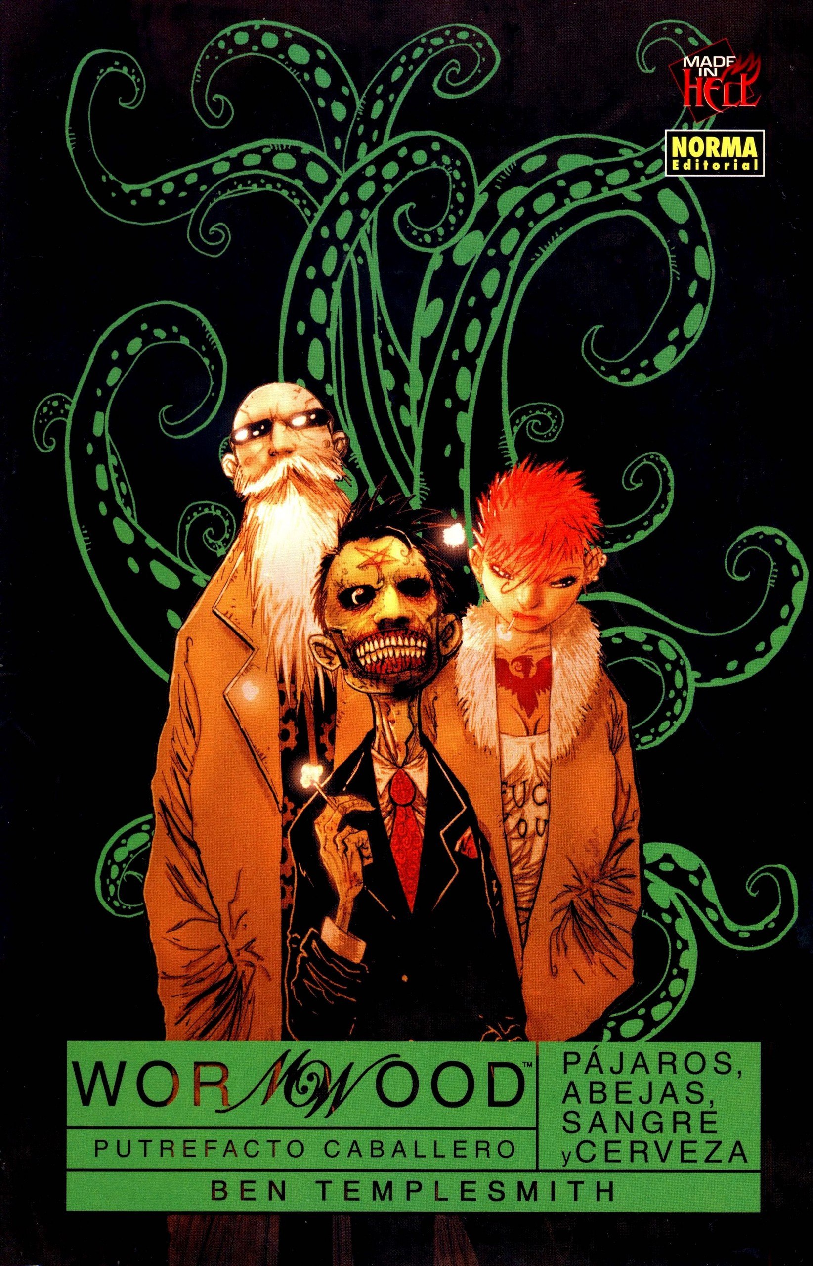 Portada ampliada de WORMWOOD