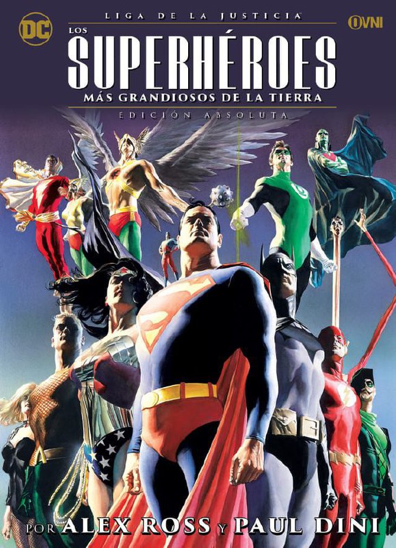 Portada ampliada de LOS SUPERHÉROES MÁS GRANDIOSOS DE LA TIERRA