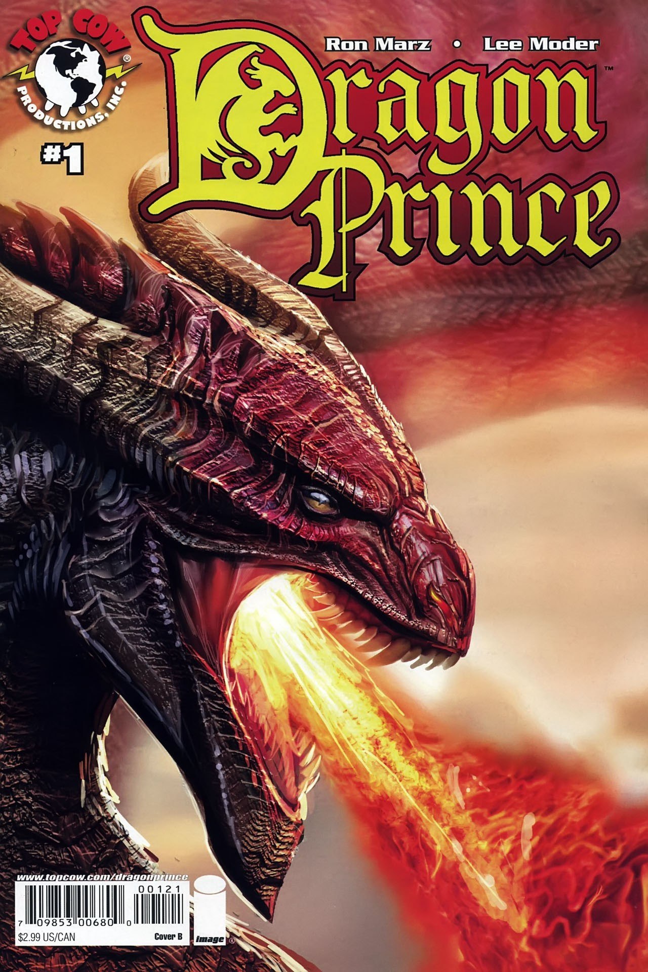Portada ampliada de Dragon Prince