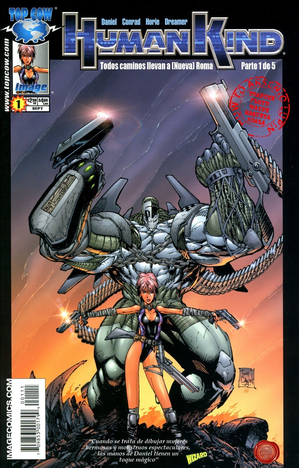 Portada ampliada de Human Kind