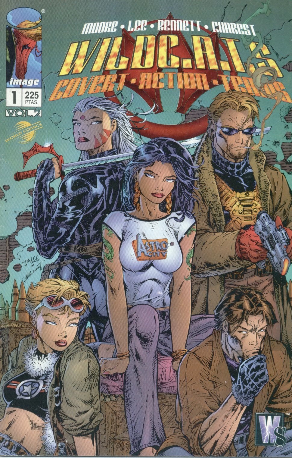 Portada ampliada de WILDC.A.T.S.