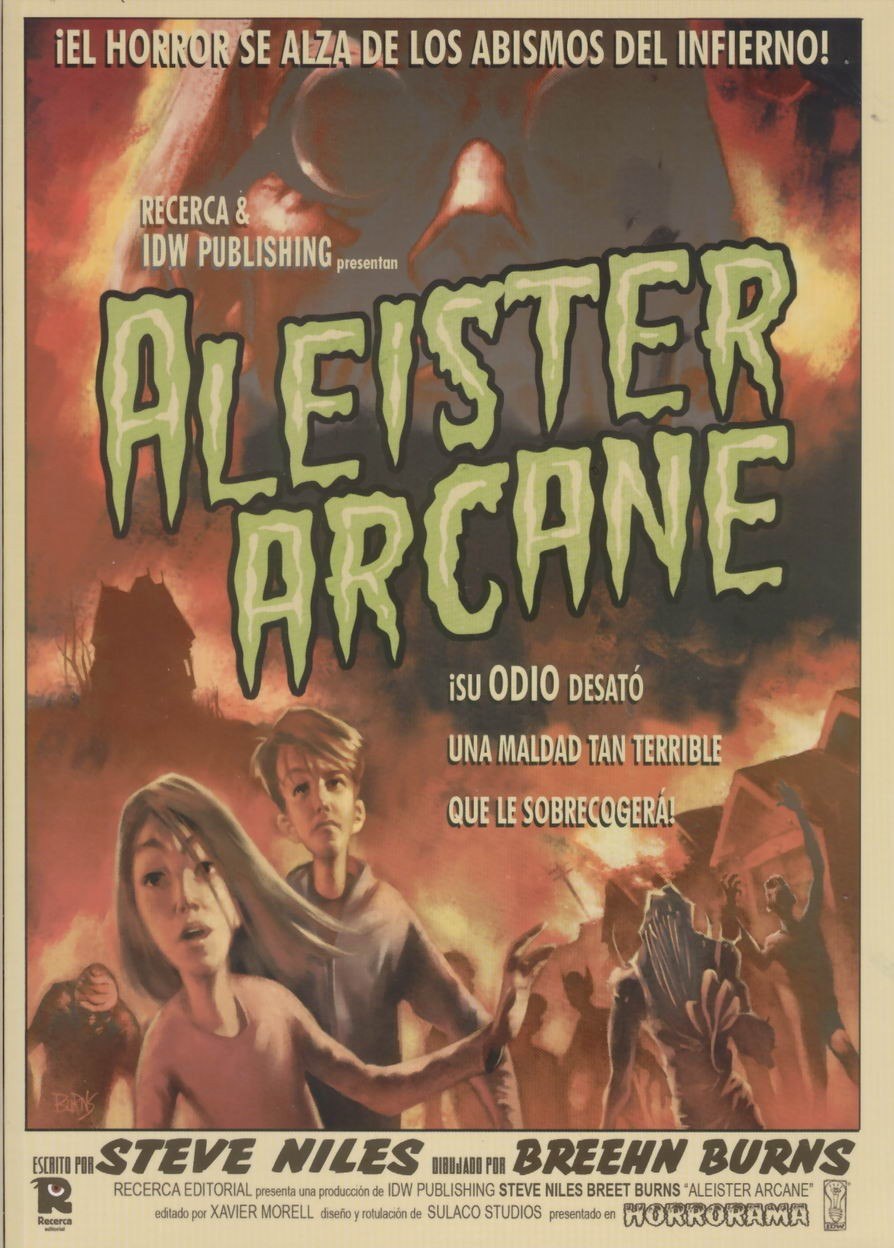 Portada ampliada de Aleister Arcane