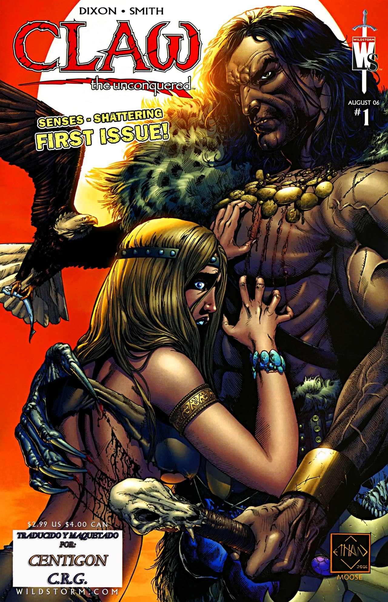 Portada ampliada de CLAW