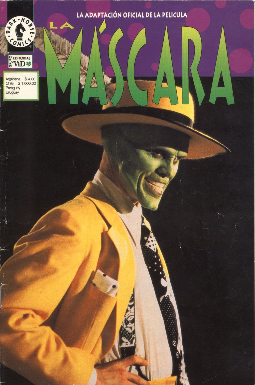 Portada ampliada de LA MÁSCARA
