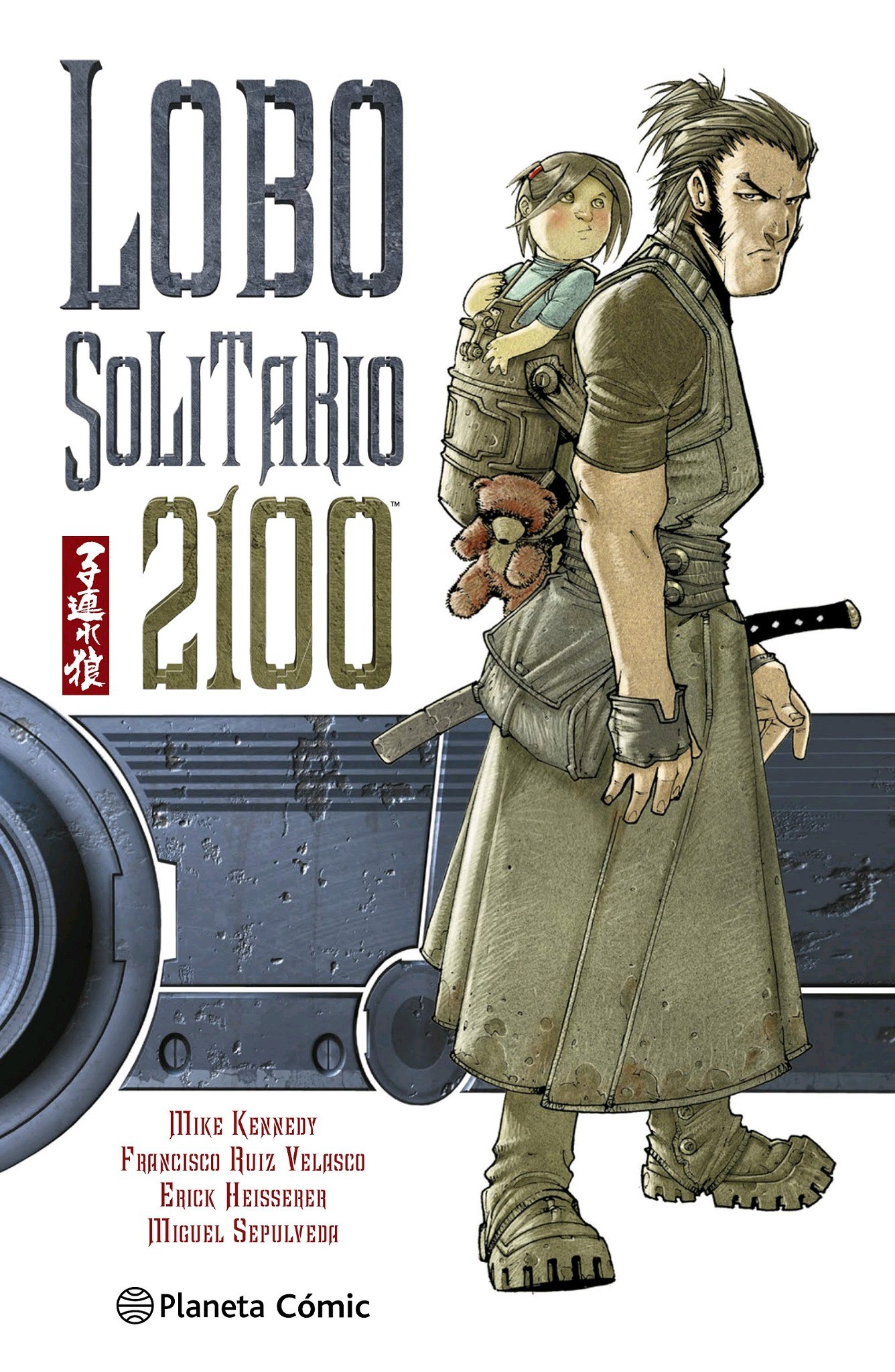 Portada ampliada de LOBO SOLITARIO 2100
