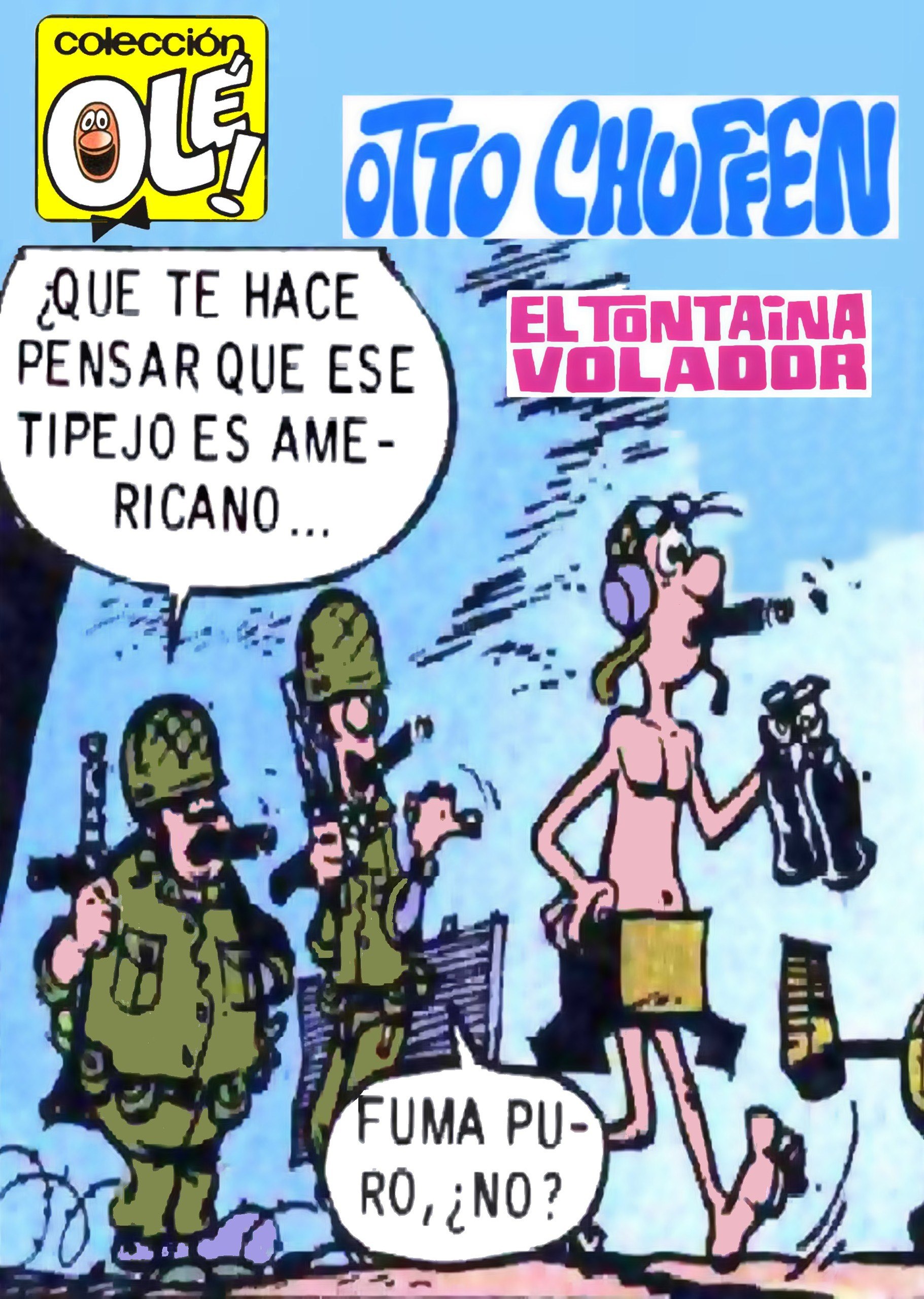 Portada ampliada de El Tontaina Volador