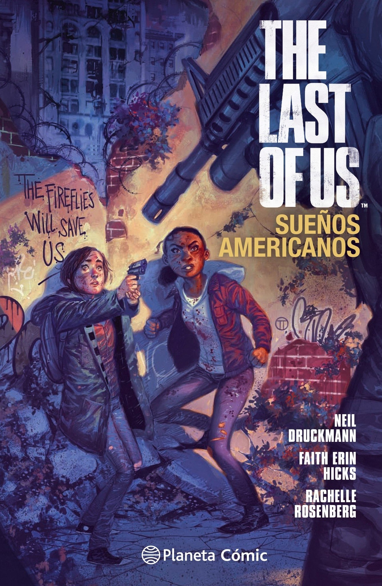 Portada ampliada de THE LAST OF US SUEÑOS AMERICANOS