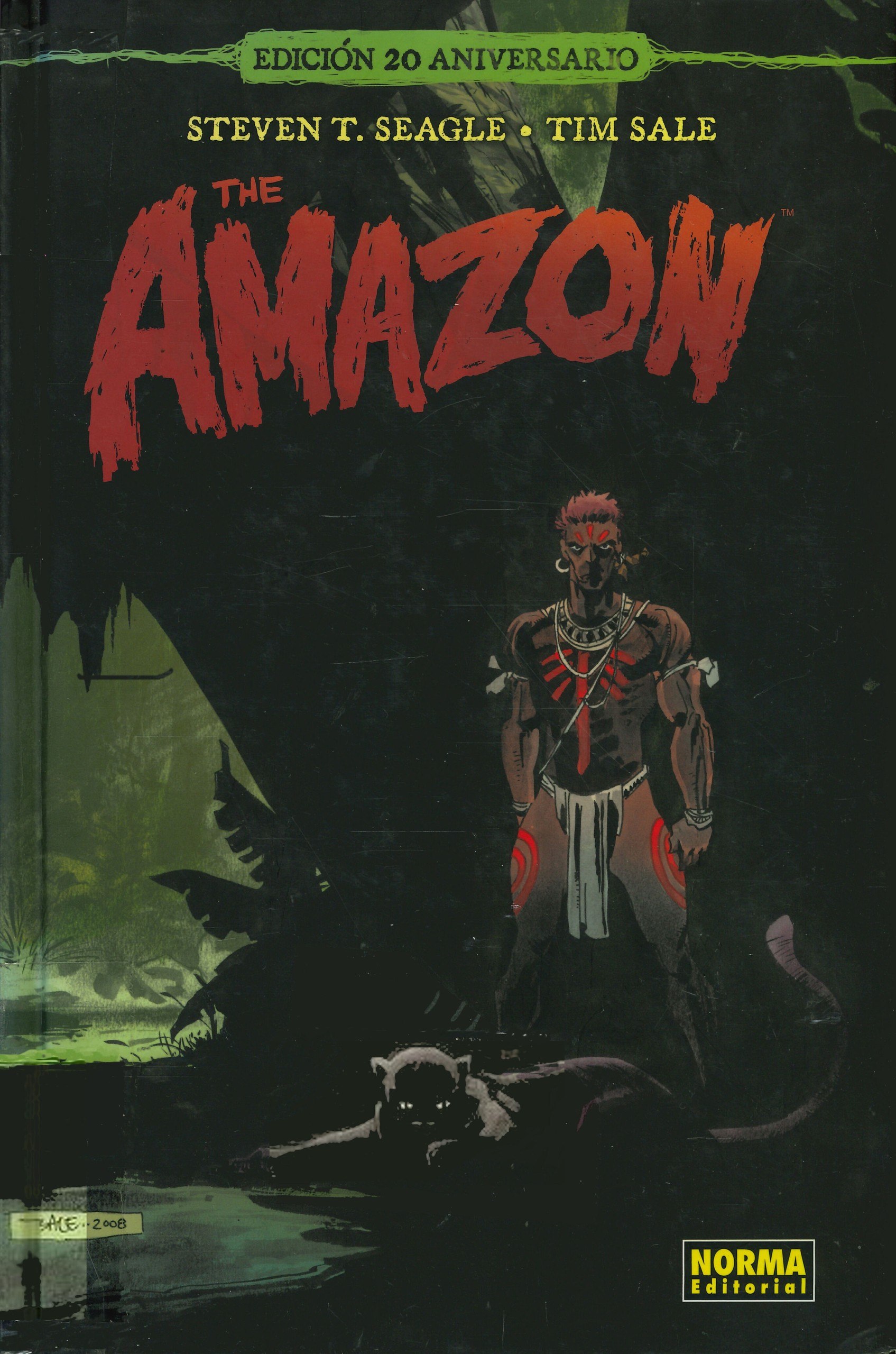 Portada ampliada de THE AMAZON