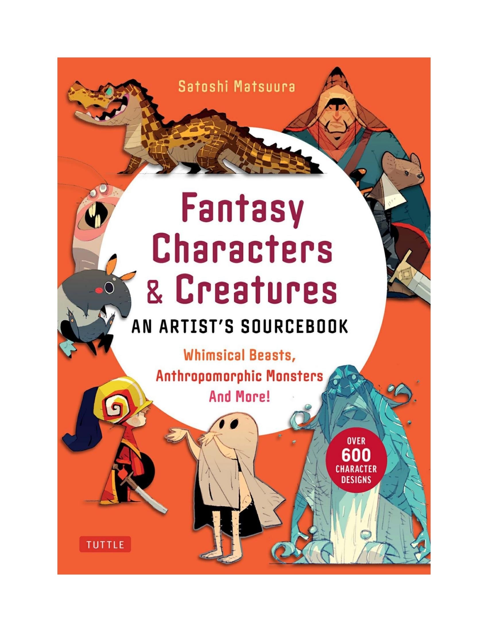 Portada ampliada de Fantasy Characters & Creatures