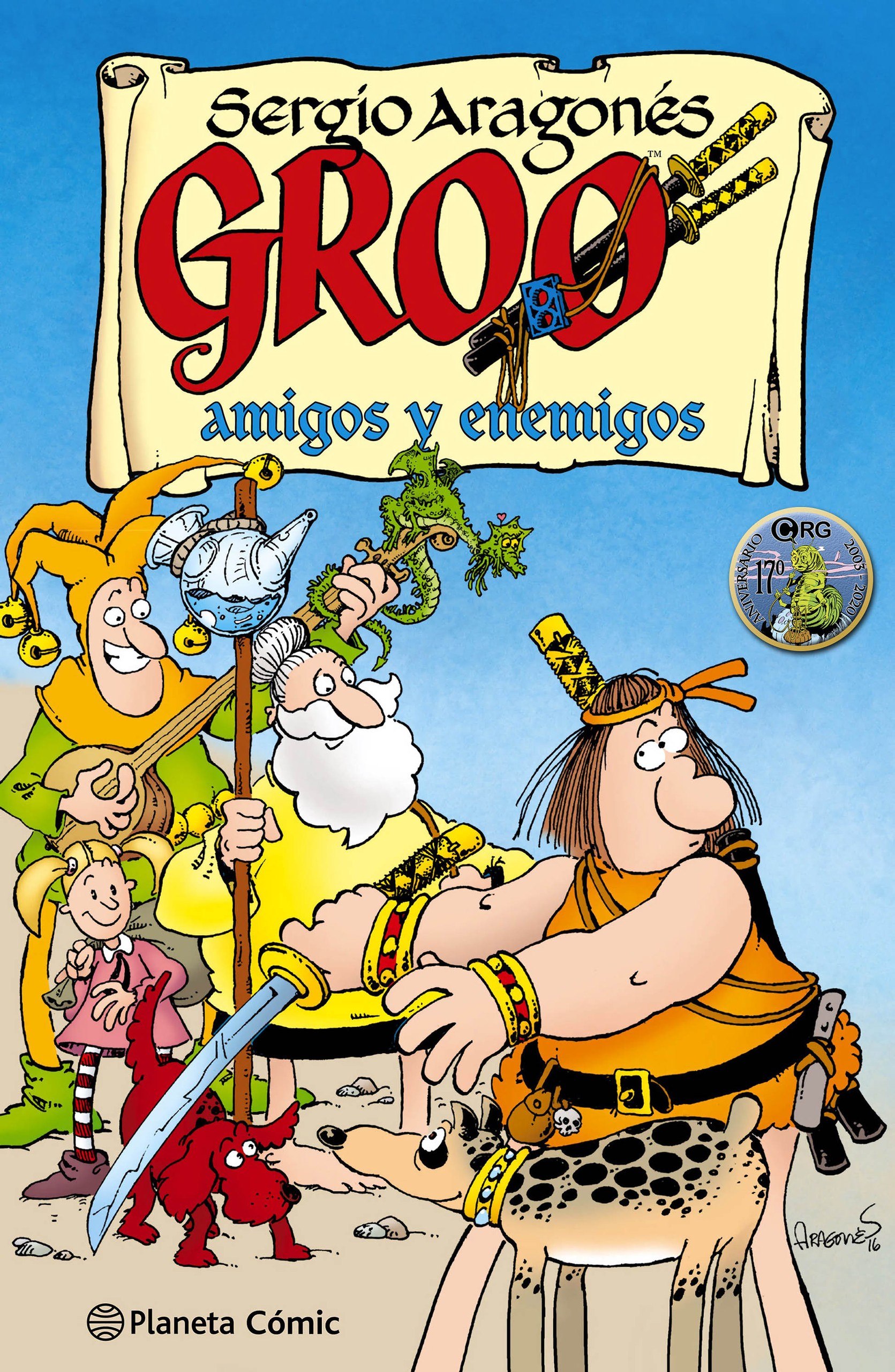 Portada ampliada de GROO amigos y enemigos