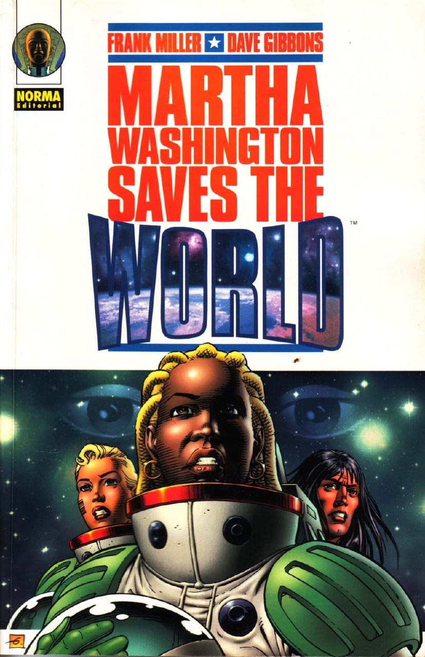 Portada ampliada de MARTHA WASHINGTON SAVES THE WORLD