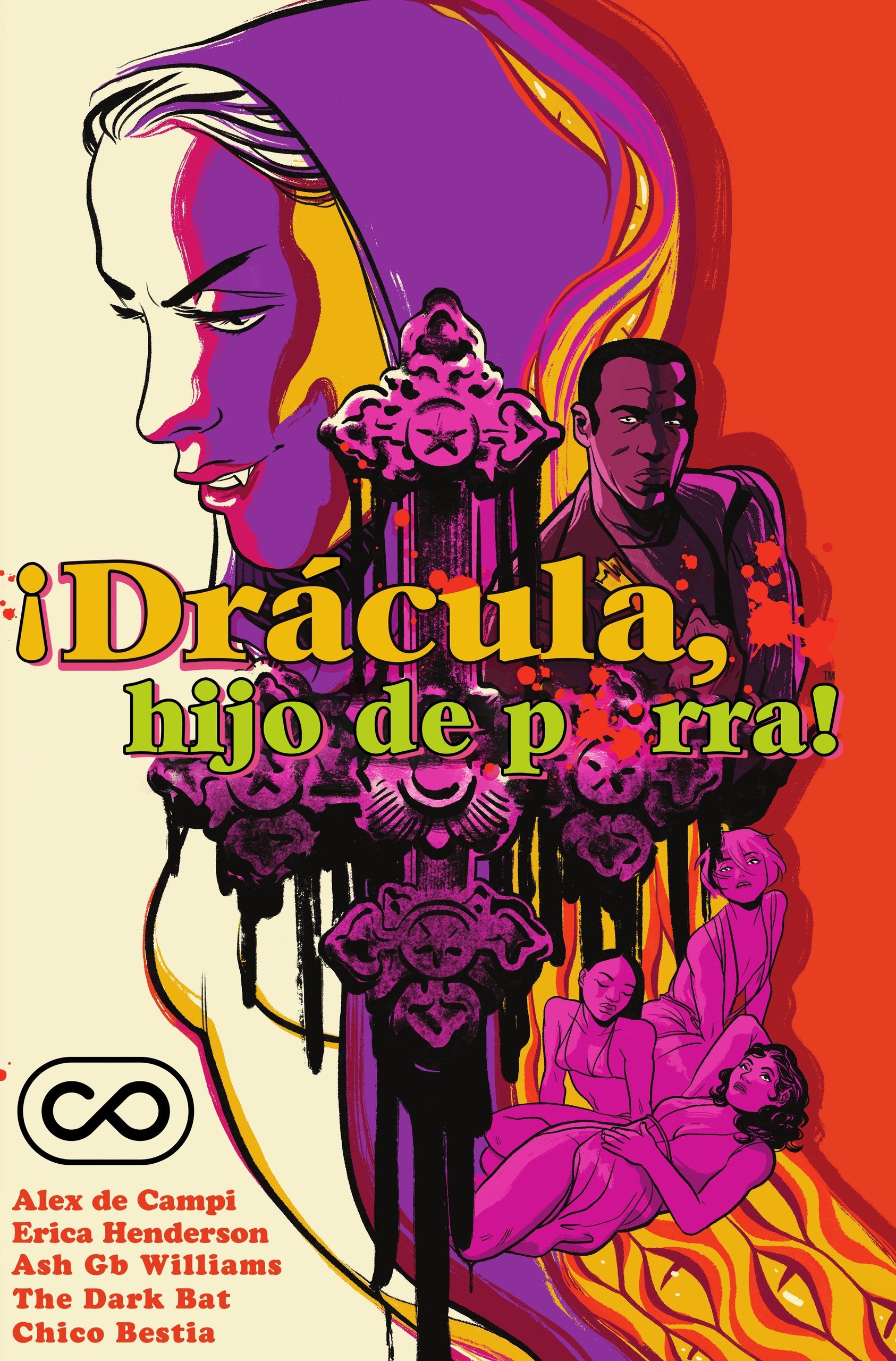 Portada ampliada de ¡Drácula, hijo de perra!