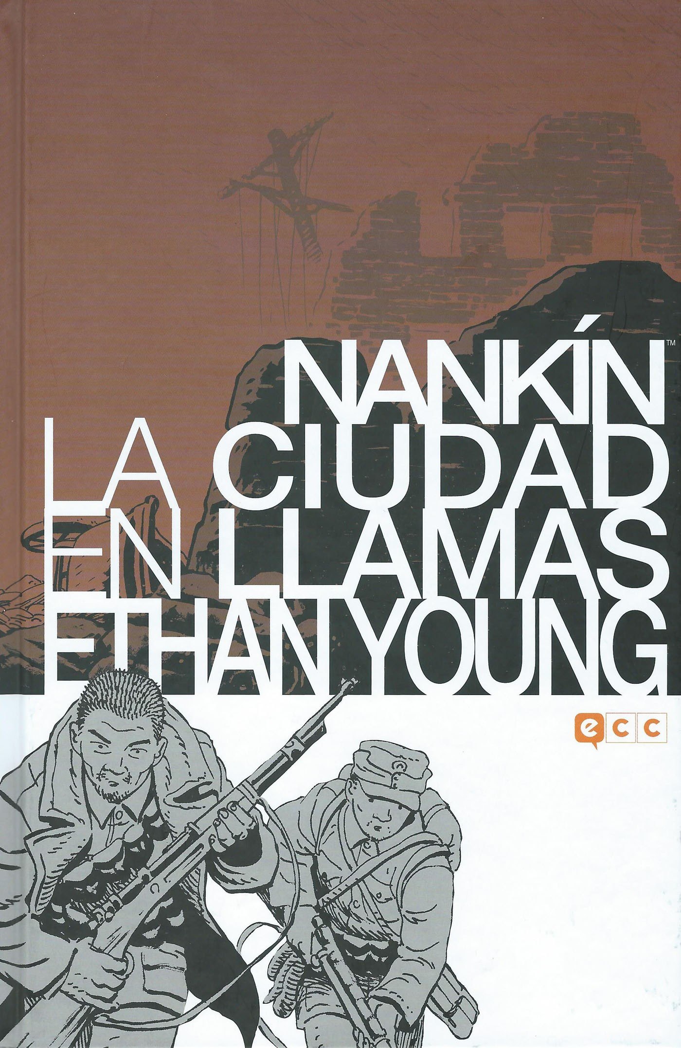 Portada ampliada de NANKÍN LA CIUDAD EN LLAMAS