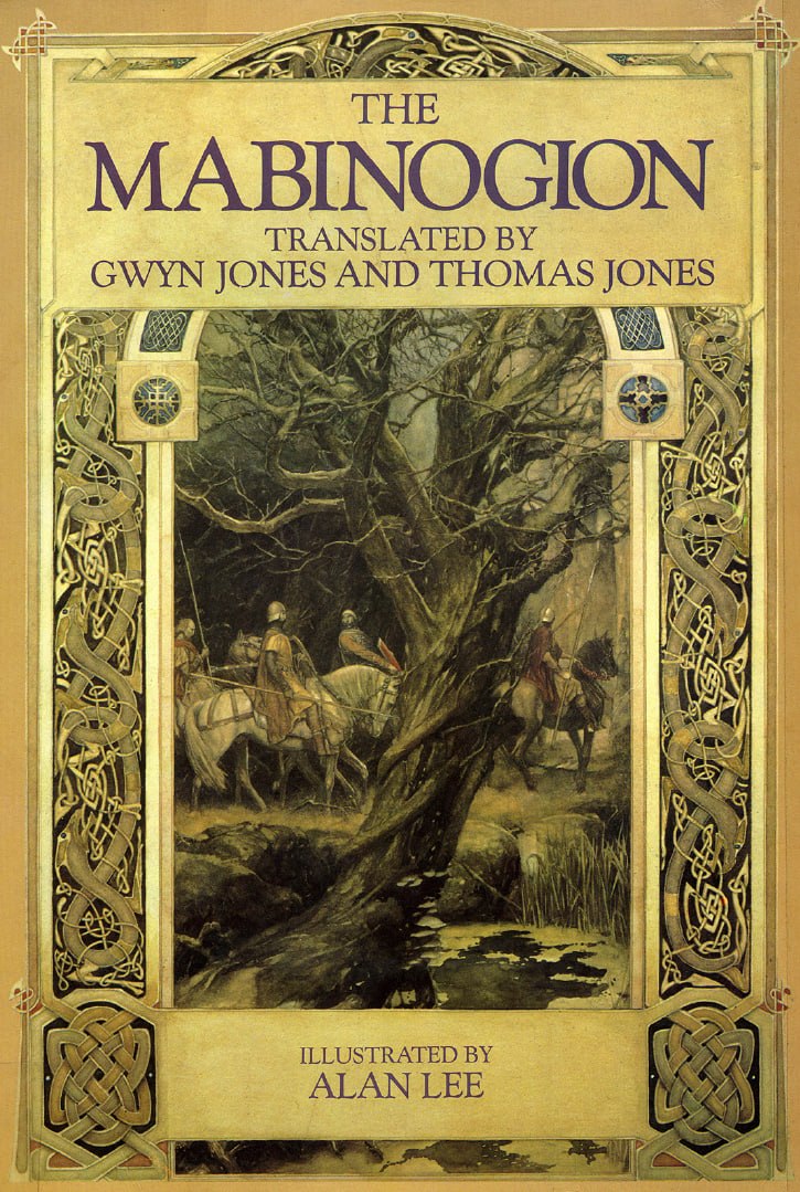 Portada ampliada de THE MABINOGION