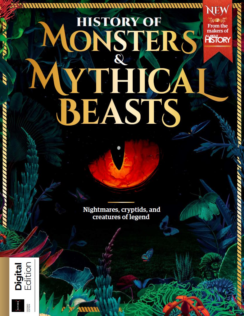 Portada ampliada de HISTORY OF MONSTERS & MYTHICAL BEASTS
