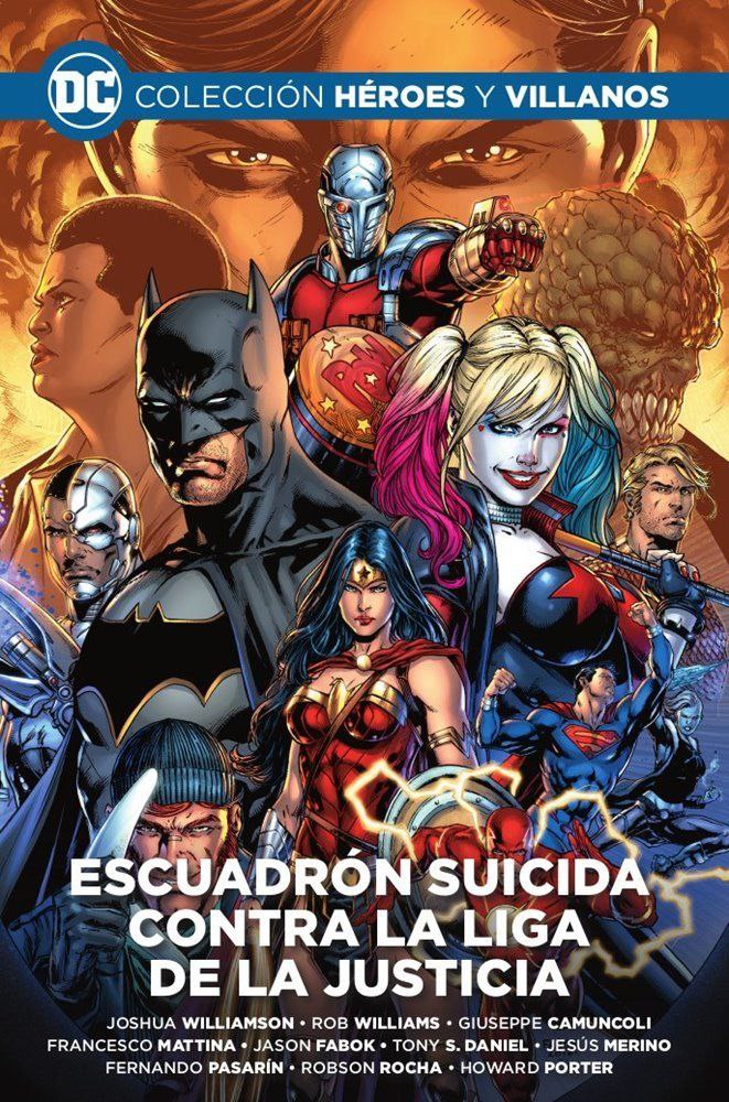 Portada ampliada de ESCUADRÓN SUICIDA CONTRA LA LIGA DE LA JUSTICIA