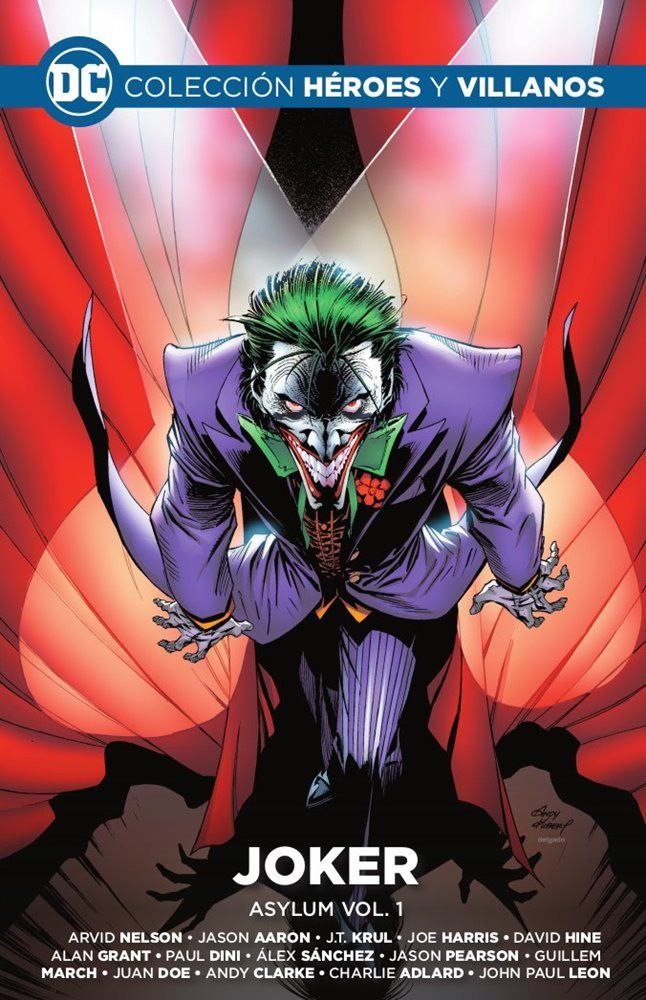 Portada ampliada de JOKER ASYLUM VOL. 1