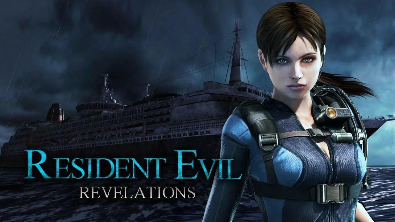 Portada ampliada de Resident Evil: Revelations is a survival horror video game developed by Capcom and originally released for the Nintendo 3DS handheld game console in 2012. Set between the Resident Evil titles Resident Evil 4 and Resident Evil 5, the game follows counter-terrorism agents Jill Valentine and Chris Redfield as they try to stop a bioterrorist organization from infecting the Earth's oceans with a virus. The game features a single-player mode where the player must complete a series of episodes that involve solving puzzles and defeating enemies, and a multiplayer mode where players may fight their way through altered single-player scenarios.