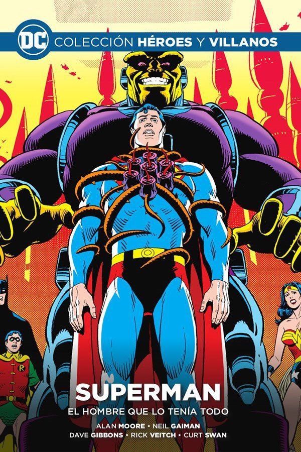 Portada ampliada de SUPERMAN EL HOMBRE QUE LO TENIA TODO