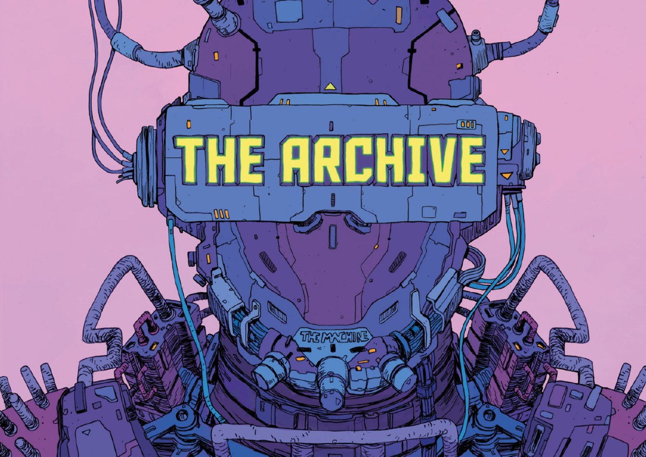 Portada ampliada de THE ARCHIVE