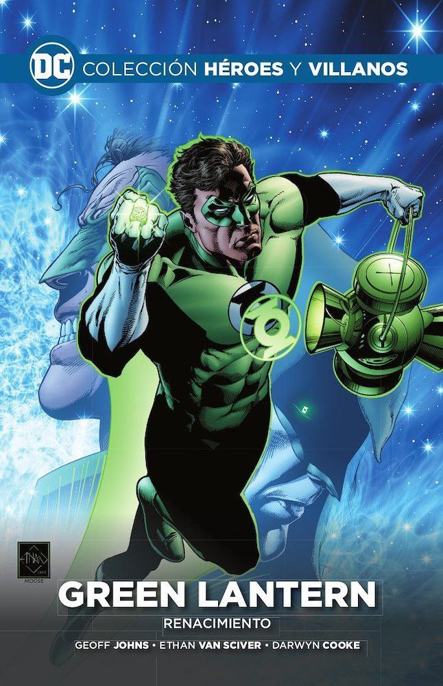 Portada ampliada de GREEN LANTERN RENACIMIENTO