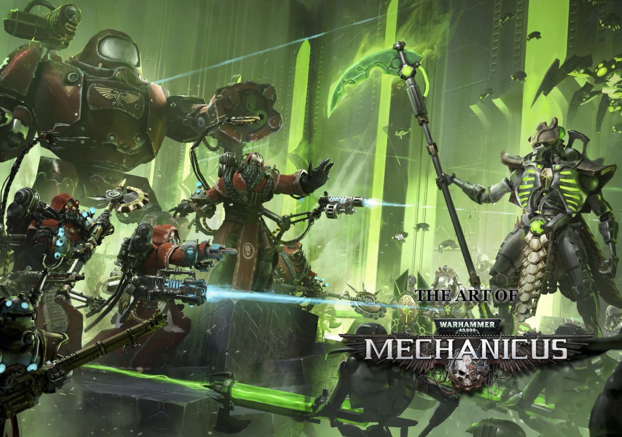 Portada ampliada de THE ART OF MECHANICUS