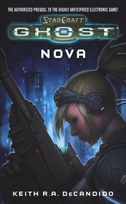 Portada ampliada de StarCraft Ghost Nova