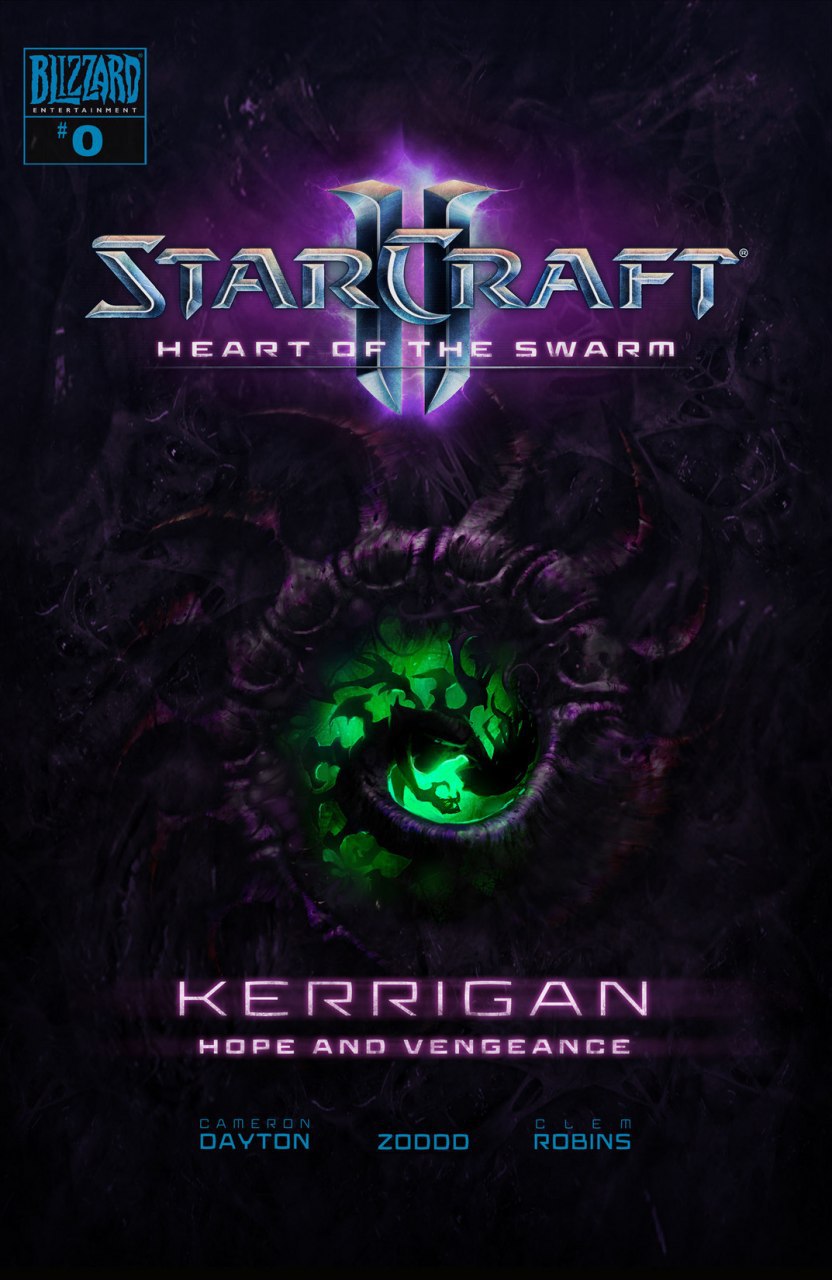 Portada ampliada de StarCraft II: Heart of the Swarm