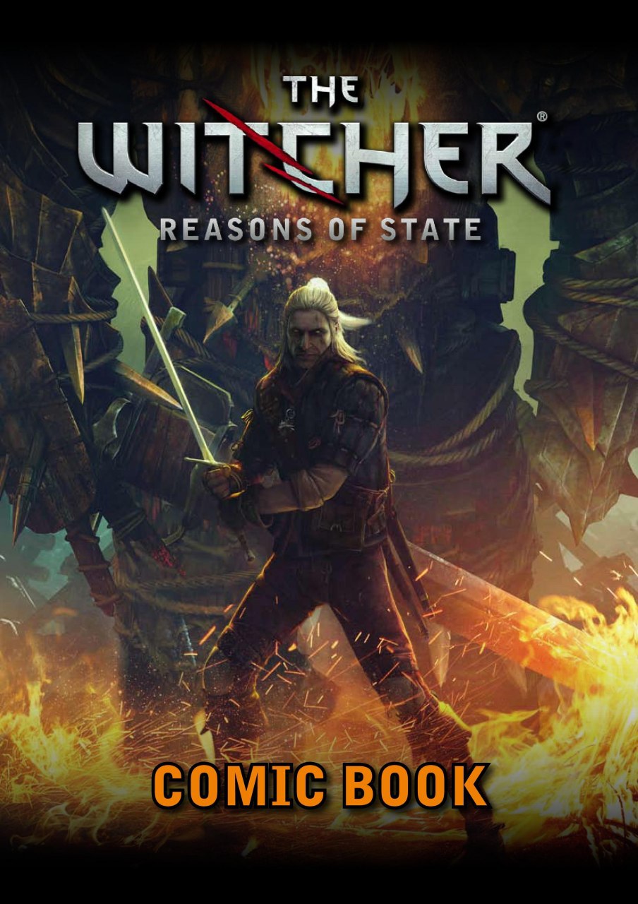 Portada ampliada de THE WITCHER REASONS OF STATE