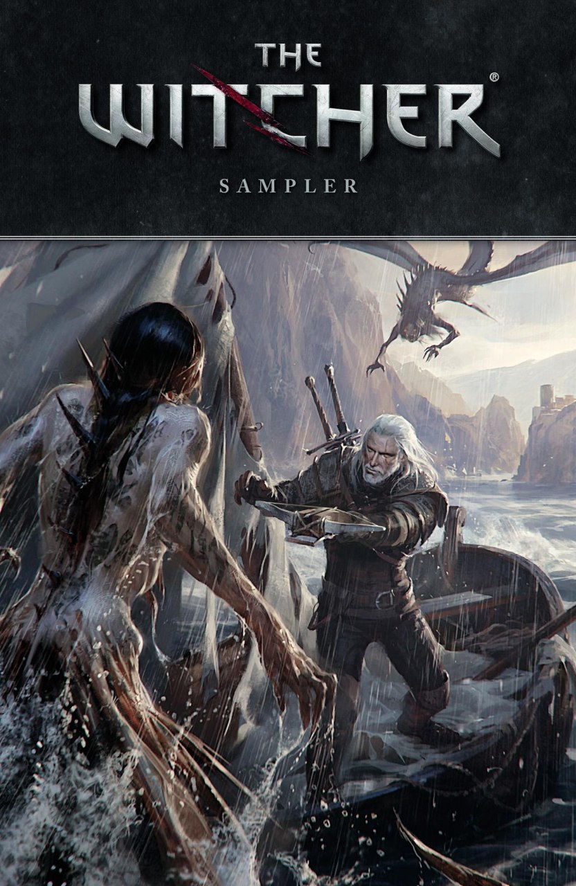 Portada ampliada de THE WITCHER SAMPLER