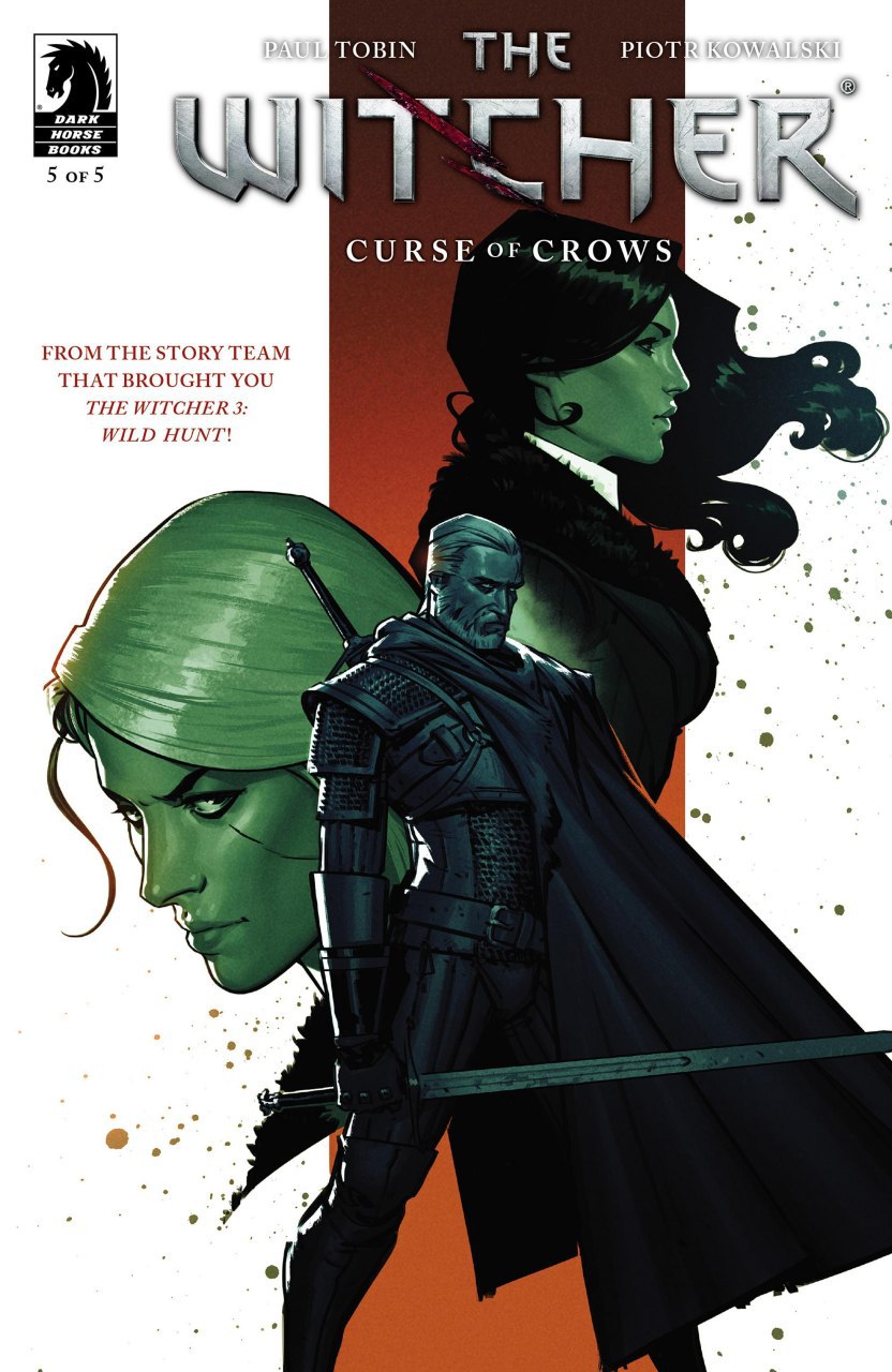 Portada ampliada de The Witcher: Curse of Crows
